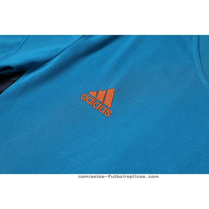 Chandal del Manchester United Manga Corta 2022-2023 Azul - Pantalon Corto